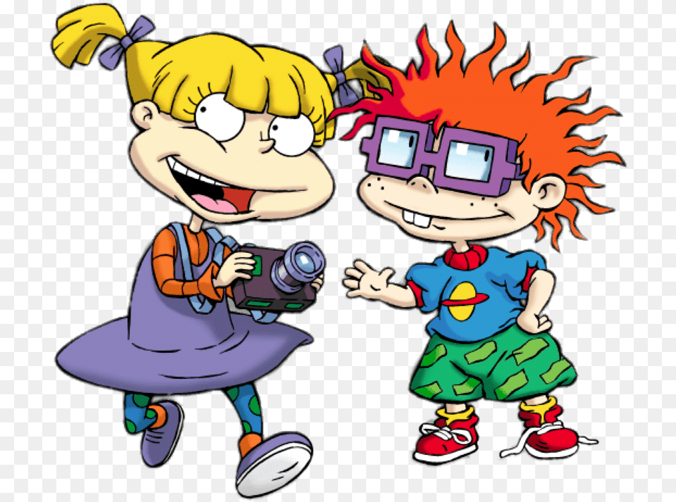 Rugrats Angelica And Chuckie, Book, Comics, Publication, Baby Free Png