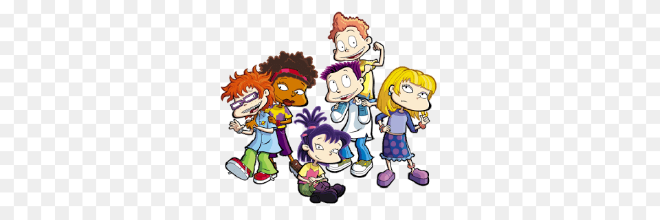 Rugrats Christmas Clipart, Book, Comics, Publication, Baby Png