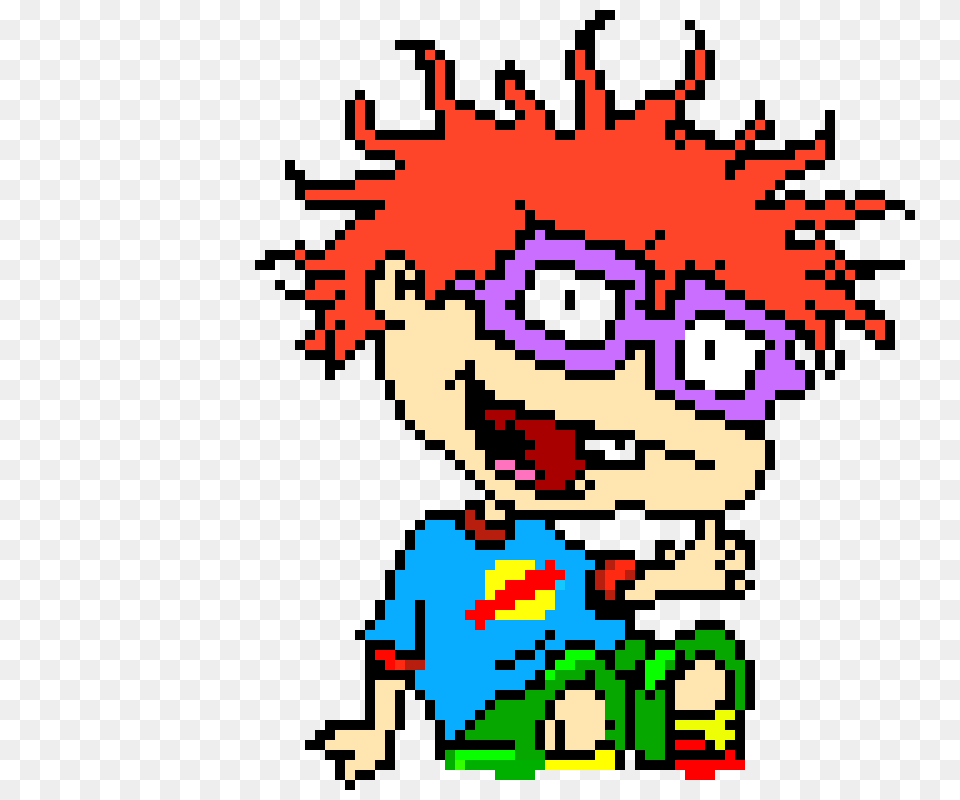 Rugrats Pixel Art Maker, Qr Code Free Png Download