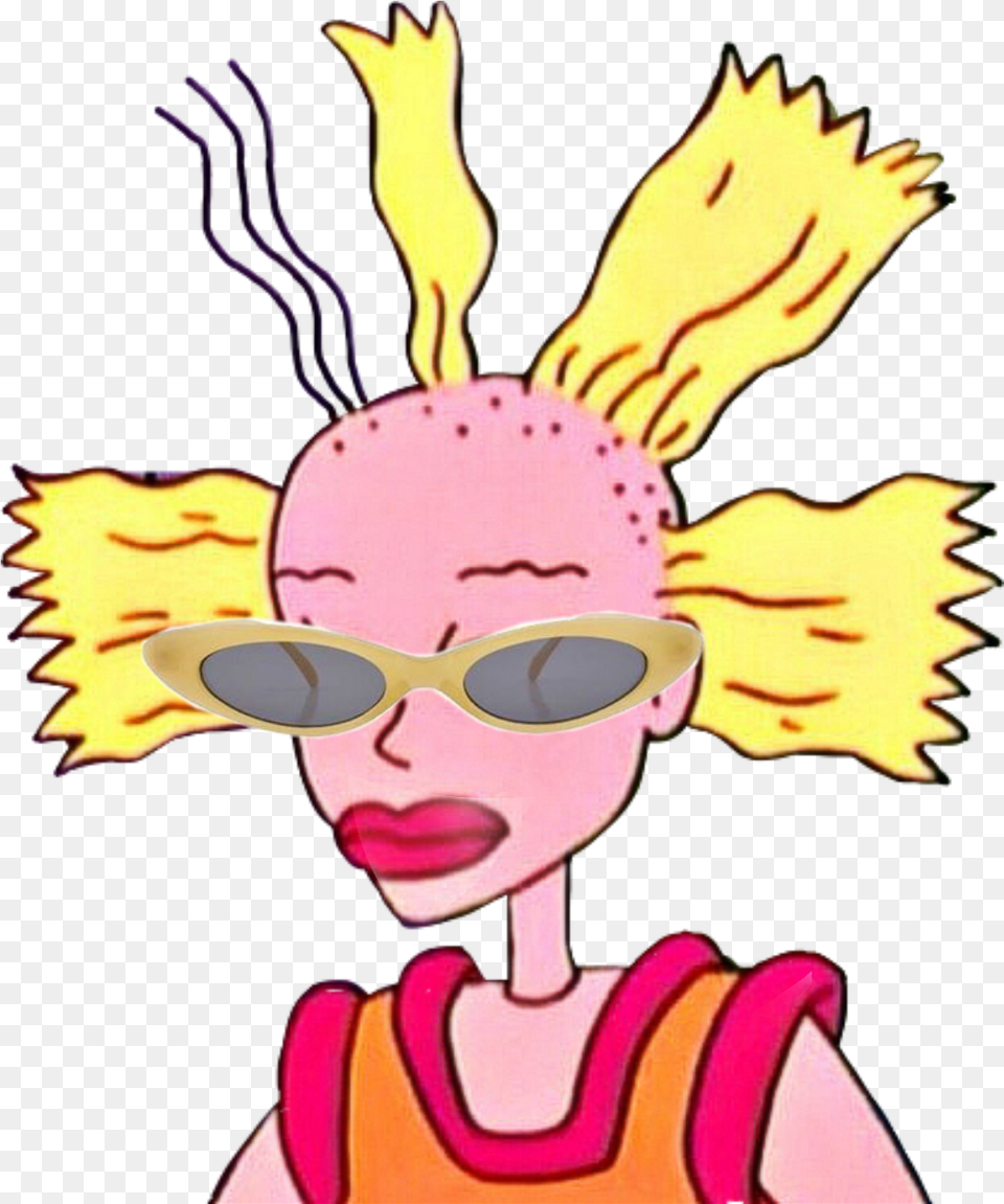 Rugrats Sticker Cynthia De Angelica, Accessories, Sunglasses, Cartoon, Baby Png Image