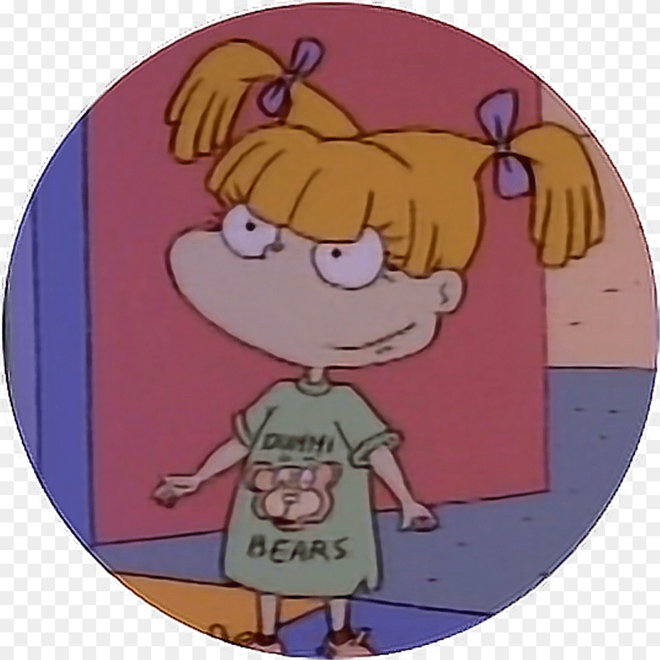 Rugrats Sticker Rugrats Aesthetic, Cartoon, Baby, Person, Face Free Png Download