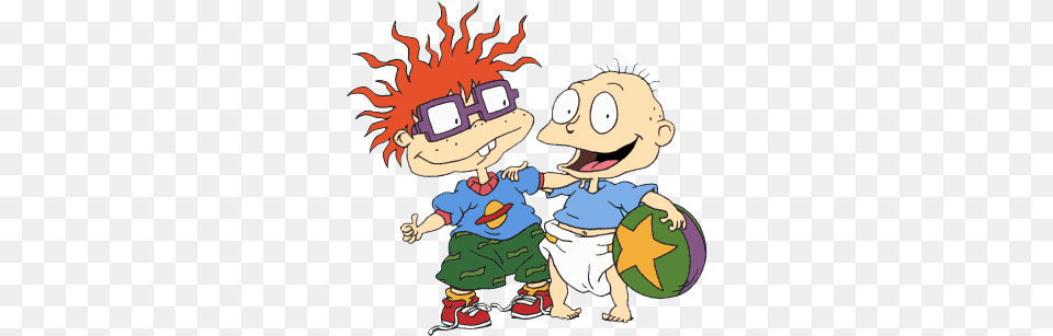 Rugrats Tommy And Chuckie, Book, Comics, Publication, Baby Free Png Download