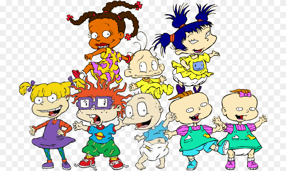 Rugrats Transparent Clipart Free Rugrats, Book, Comics, Publication, Baby Png Image