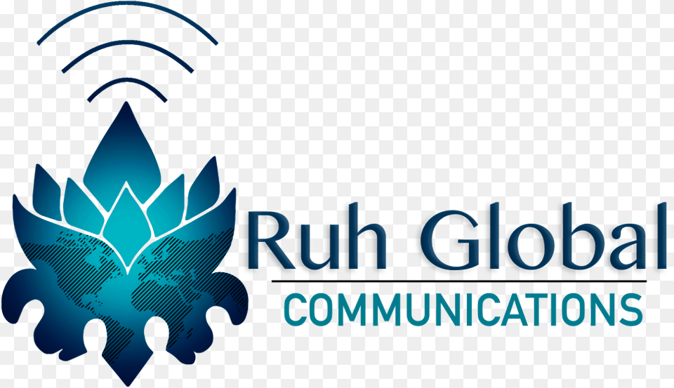 Ruh Global Communications Logo Global, Leaf, Plant, Art, Graphics Free Png Download