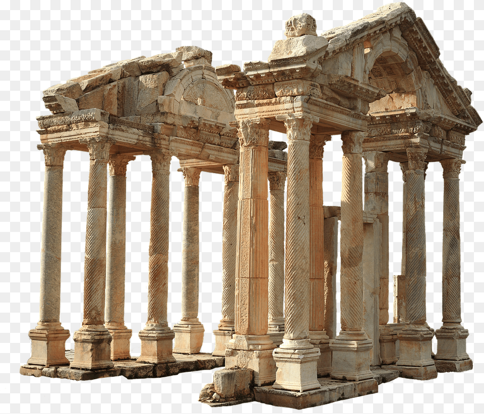 Ruin Archaeology Antique Rome Greek Mythology Temple Of Aphrodite, Arch, Architecture, Building, Ruins Free Transparent Png