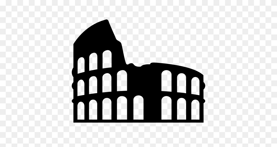 Ruin Monuments Home Icon With And Vector Format For Gray Free Png