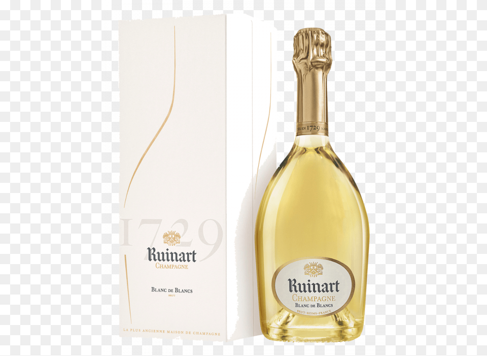 Ruinart Blanc De Blancs Brut Nv Gift Boxed Champagne, Bottle, Alcohol, Beverage, Liquor Free Png Download