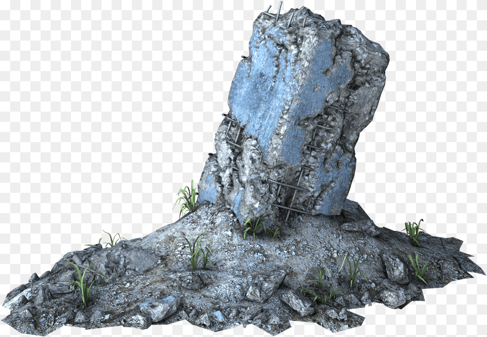 Ruined Column 5 By Cgartiste Ruins, Mineral, Plant, Rock, Soil Png