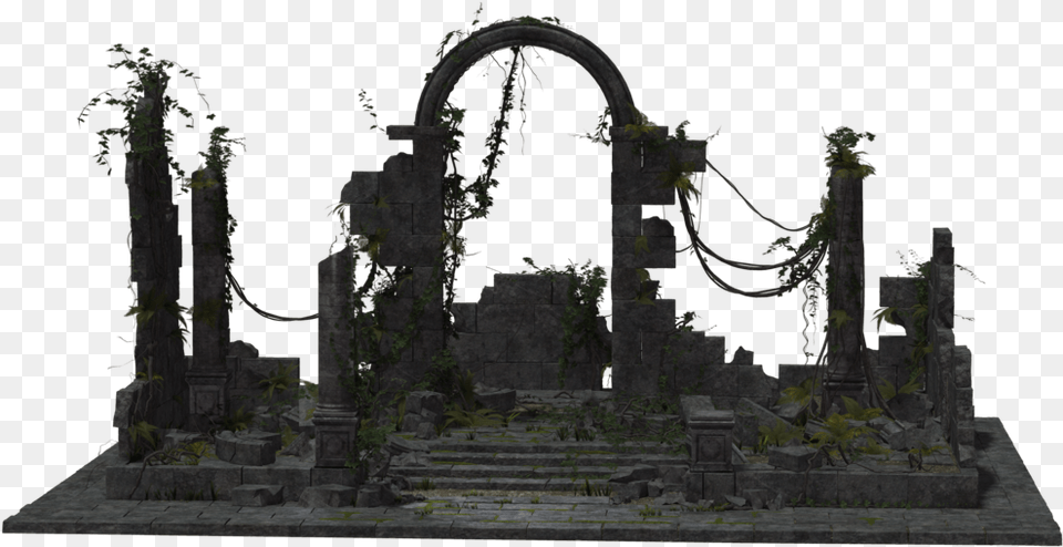 Ruins Image Ruins, Arch, Architecture, Building Free Png