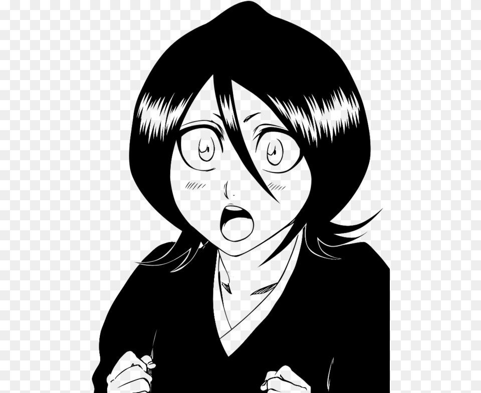 Rukia Bleach Manga Cap, Gray Free Png