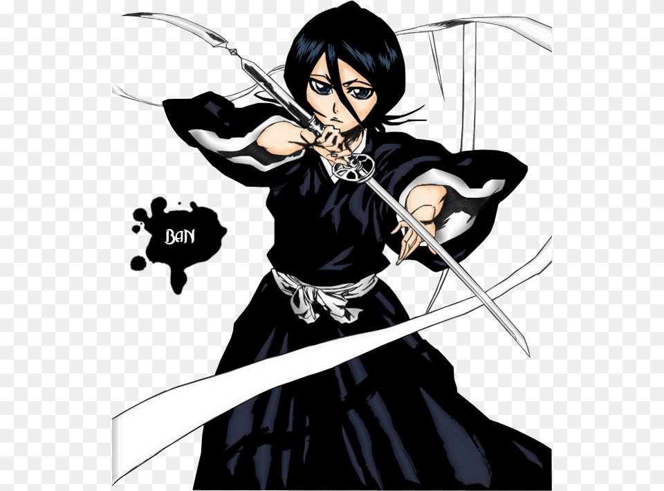 Rukia Images Rukia Wallpaper And Background Photos Bleach Rukia, Adult, Publication, Person, Woman Free Png Download