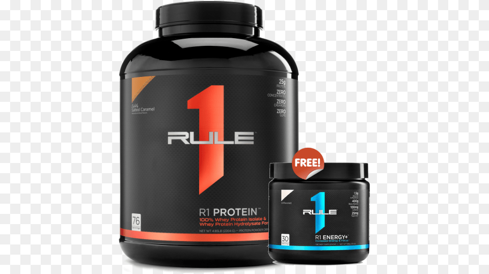 Rule 1 Whey Protein Isolate Rule One Protein, Bottle, Shaker Free Png