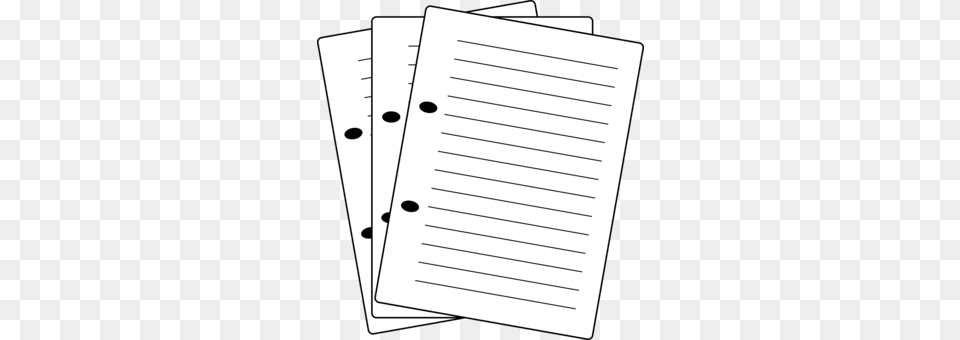 Ruled Paper Loose Leaf Document Notebook, Page, Text, White Board Free Transparent Png