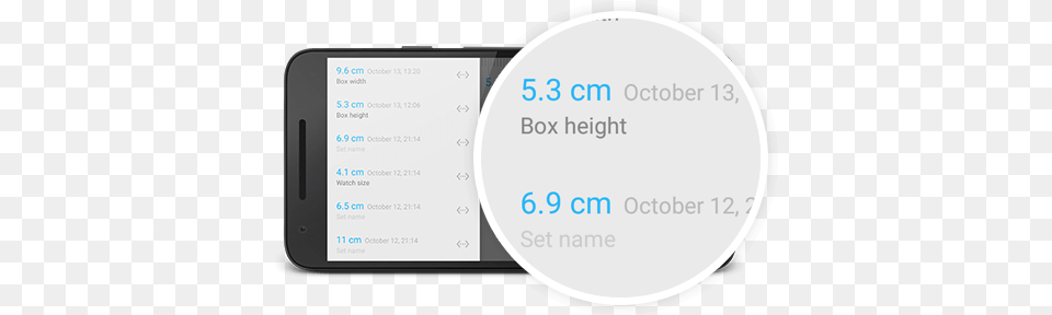Ruler App For Android Measure Length With Your Phone Technology Applications, Electronics, Mobile Phone, Disk Png