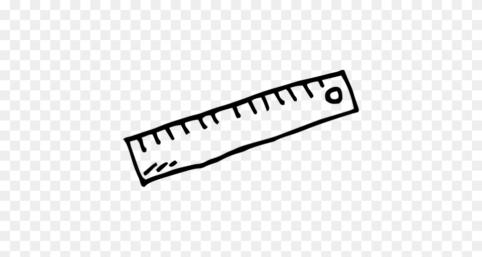 Ruler Doodle Icon, Gray Free Transparent Png