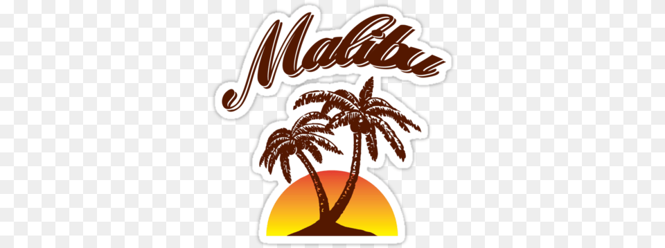 Rum Decals Malibu Rum, Palm Tree, Plant, Tree, Outdoors Png Image