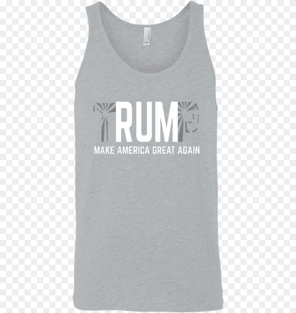 Rum Make America Great Again Tank Top Active Tank, Clothing, Tank Top, Undershirt, T-shirt Png