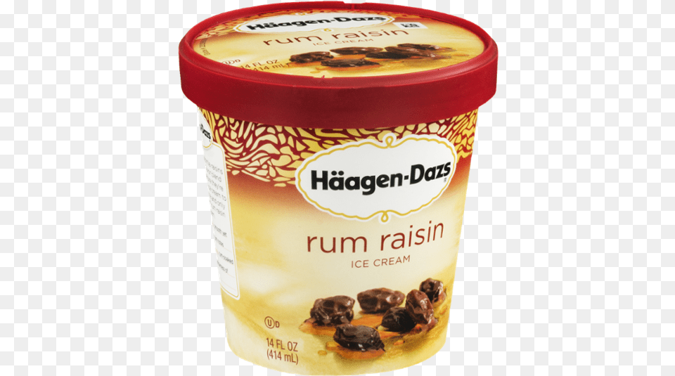 Rum Raisin Uggs Review Haagen Dazs, Can, Tin Free Transparent Png