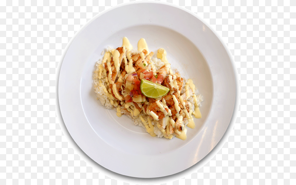 Rumbi Caribbean Chickenamp Shrimp Couscous, Food, Food Presentation, Meal, Plate Free Png