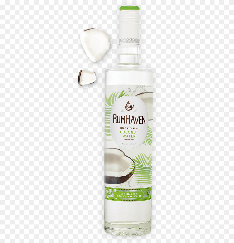 Rumhaven Coconut Water Rum, Alcohol, Liquor, Gin, Beverage Png Image