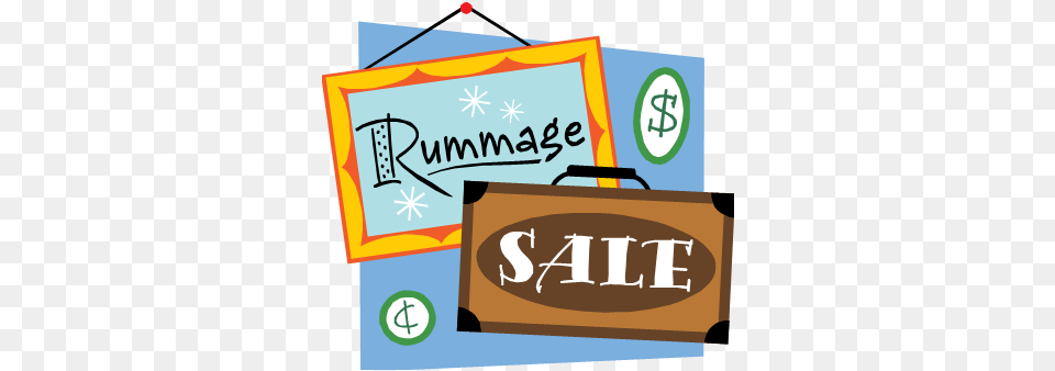 Rummage Sale Wkhm, Advertisement, Bag, Text Free Png