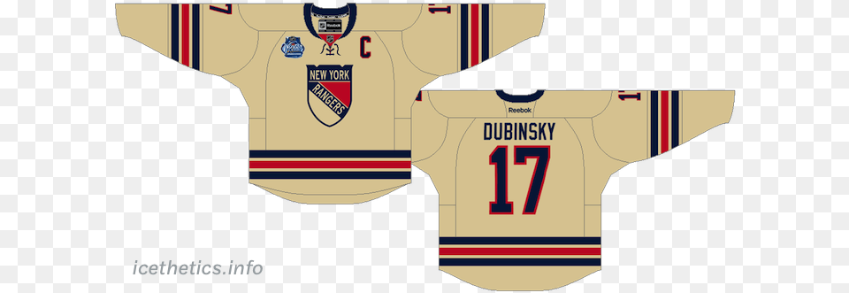 Rumored Winter Classic 2012 Jersey New York Rangers, Clothing, Shirt, T-shirt Png