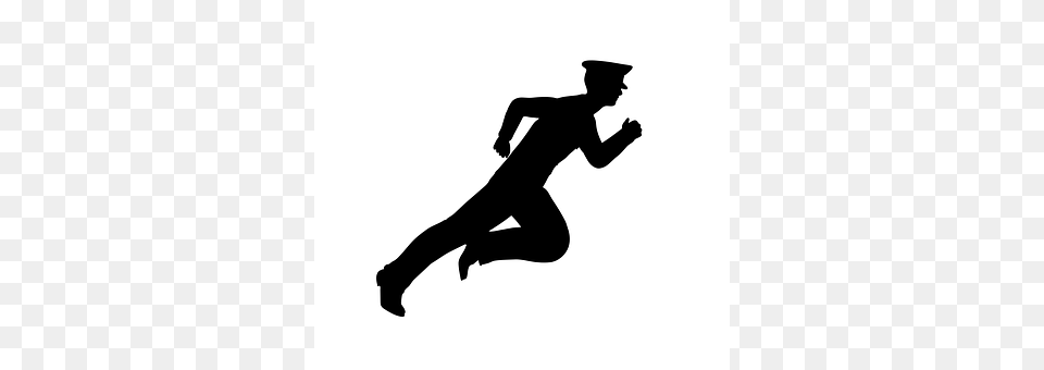 Run Silhouette, Stencil, Adult, Male Free Transparent Png