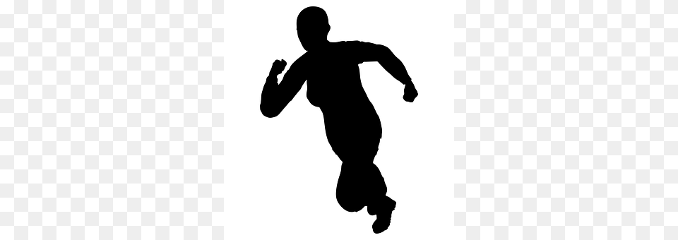 Run Silhouette, Baby, Person, Stencil Png Image