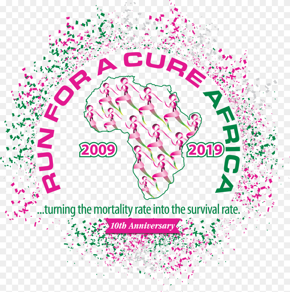 Run For A Cure Africa, Advertisement, Poster, Paper Free Png Download