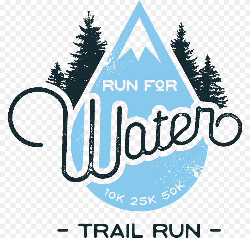 Run For Water Trail Run, Logo Png Image