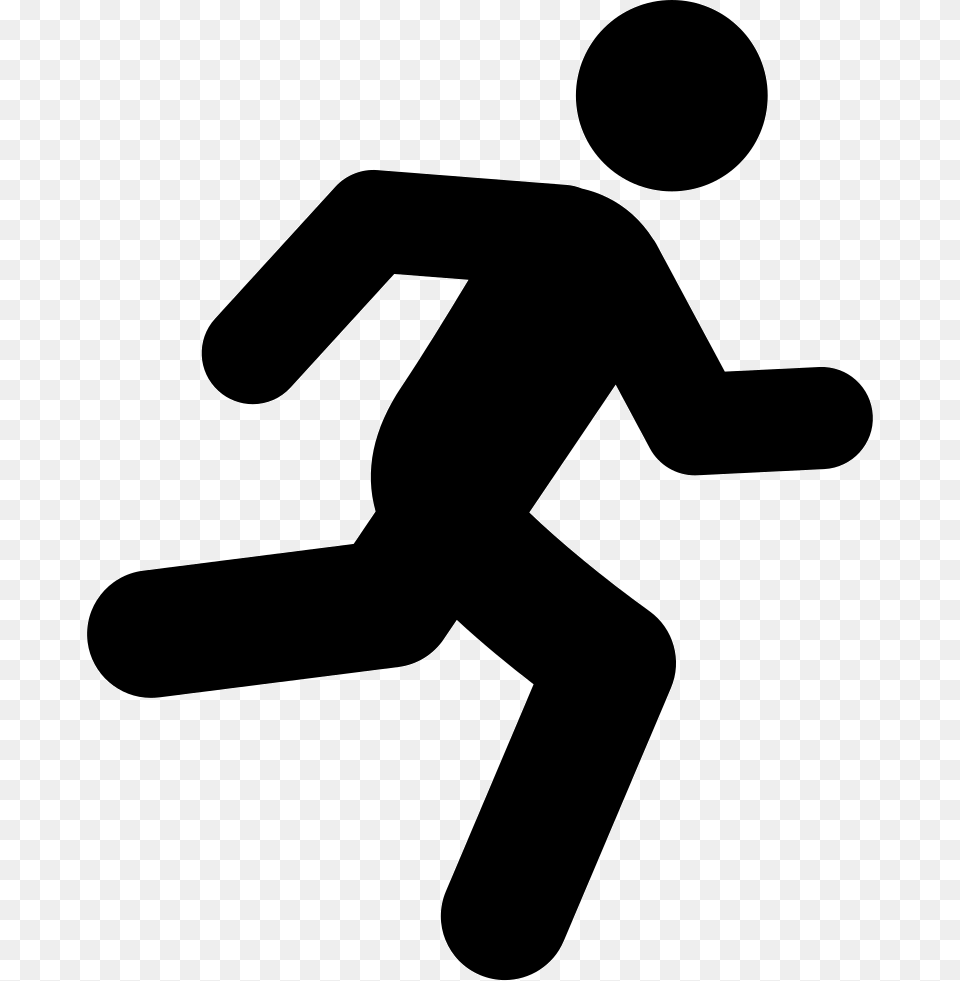 Run Player Icon, Silhouette, Sign, Symbol, Appliance Free Png