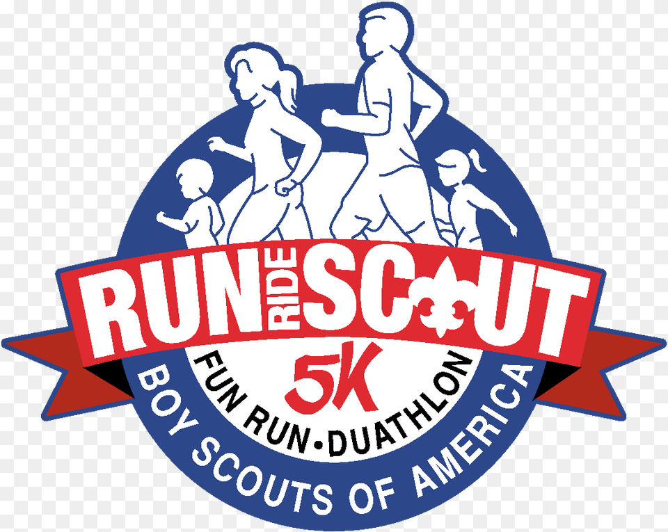 Run Ride Scout Mobile Area Council, Logo, Baby, People, Person Png