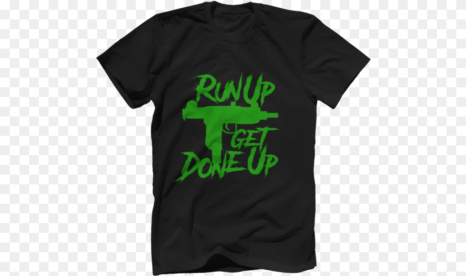 Run Up Uzi Active Shirt, Clothing, T-shirt Free Transparent Png
