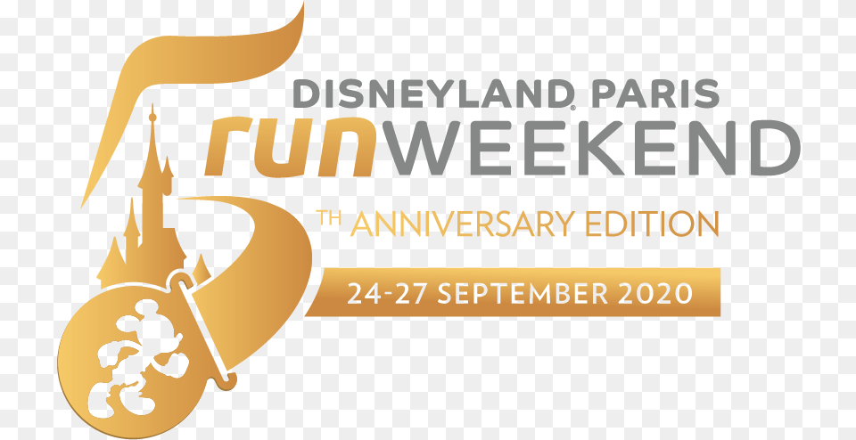 Run Weekend Disneyland Paris, Logo, Text Free Png