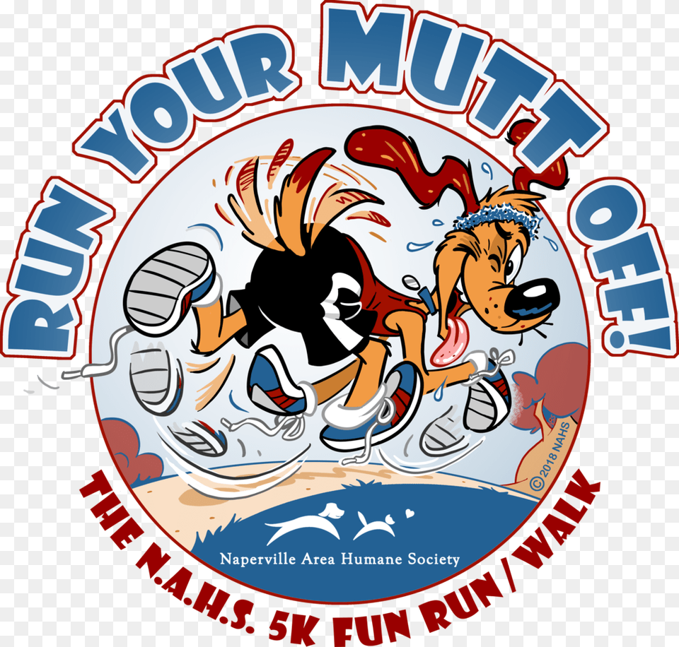 Run Your Mutt Off Naperville Area Humane Society, Book, Comics, Publication, Person Free Png