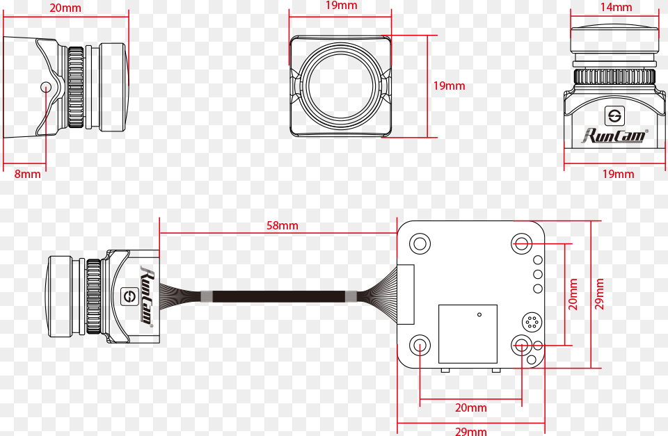 Runcam Split Mini 2 Wiring, Cad Diagram, Diagram Free Transparent Png