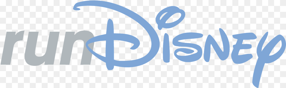 Rundisney Run Disney Logo Transparent, Text, Handwriting Free Png