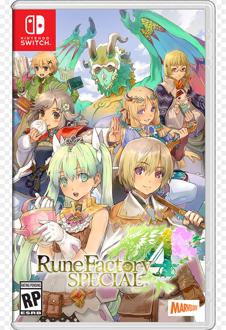 Rune Factory 4 Special, Publication, Book, Comics, Manga Free Png Download