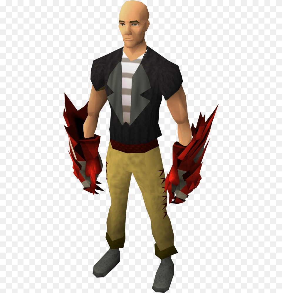 Runescape 3 Dragon Claws, Clothing, Vest, Boy, Child Free Png Download