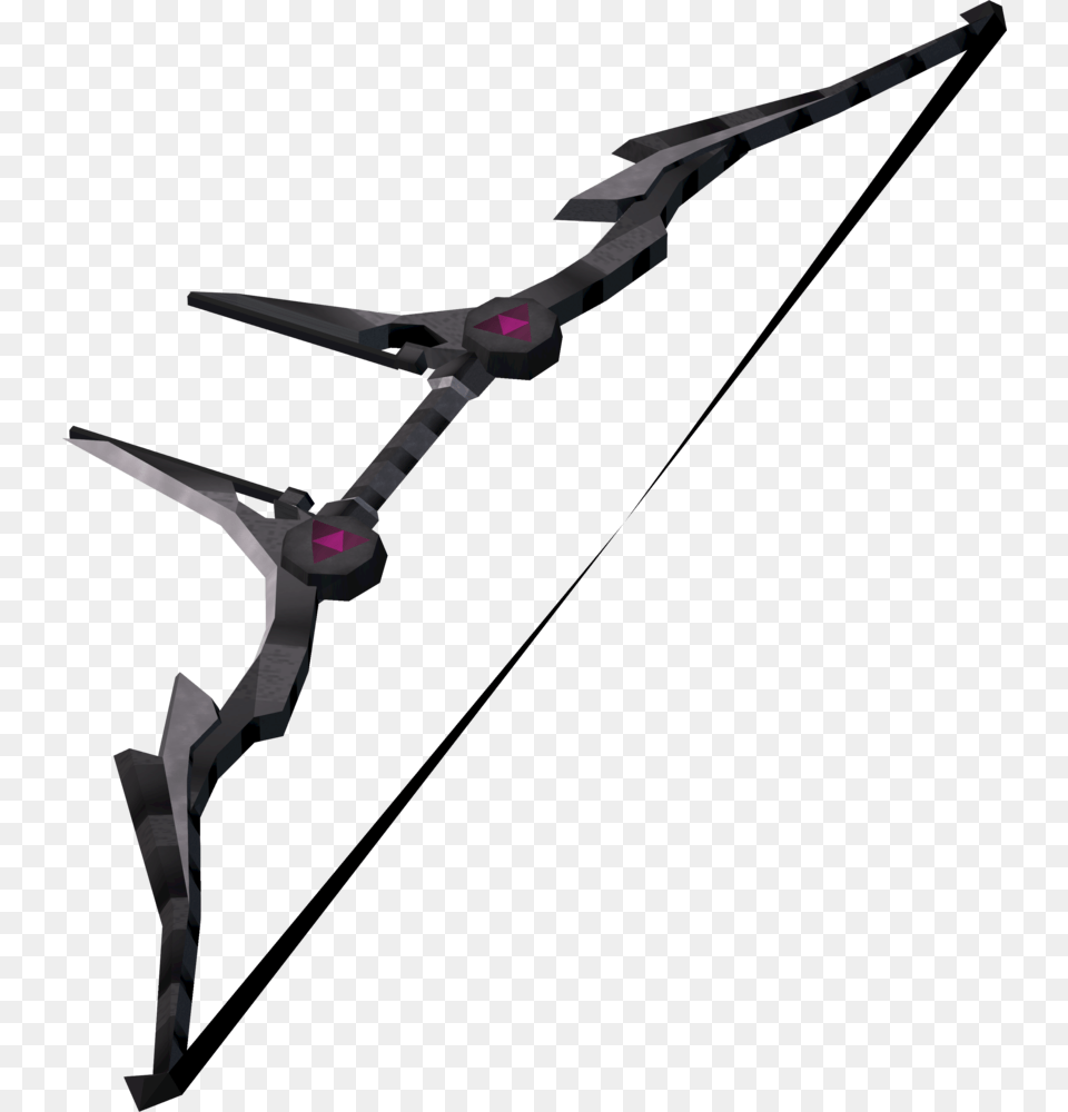 Runescape Bow, Sword, Weapon, Clamp, Device Png Image