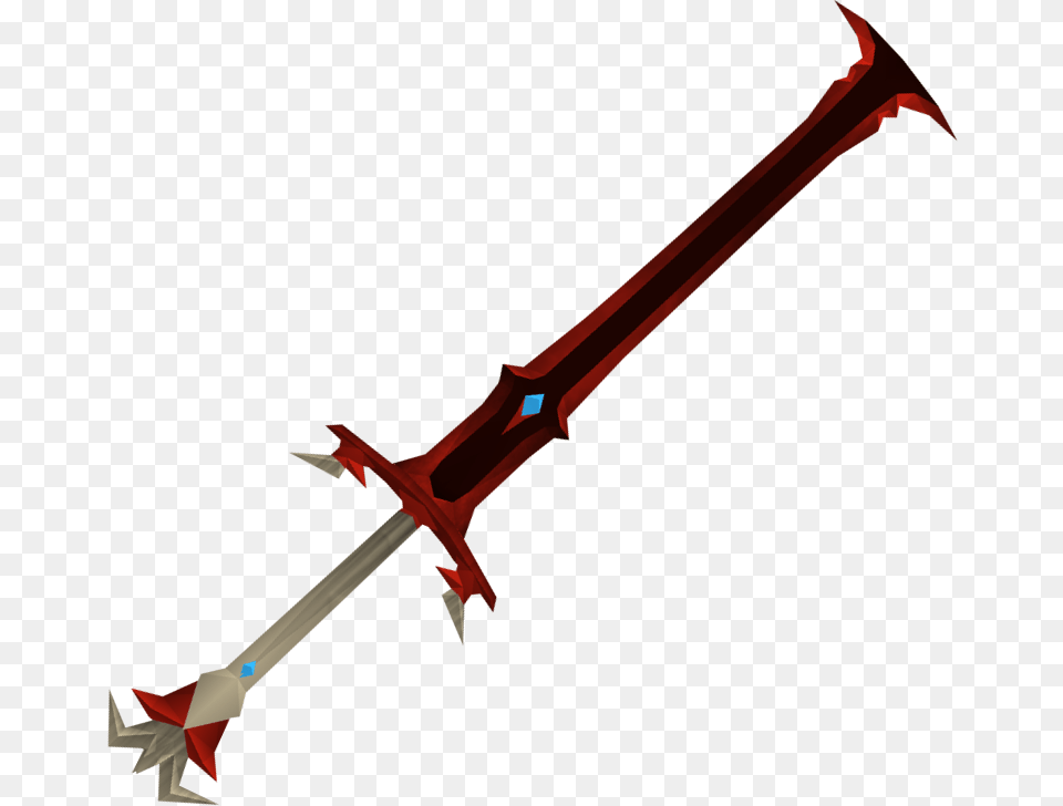 Runescape Dragon 2h Sword, Weapon, Person Png