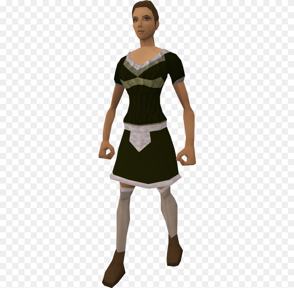 Runescape Maid, Adult, Female, Person, Woman Free Png Download