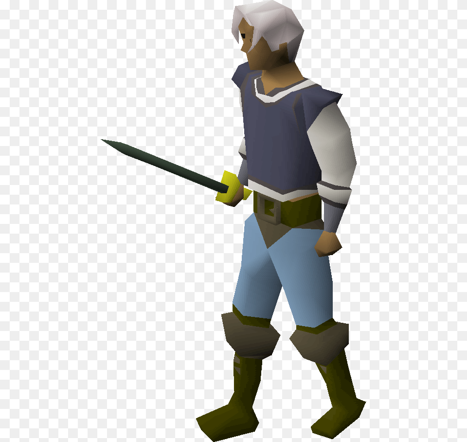 Runescape Mithril Longsword, Person Png