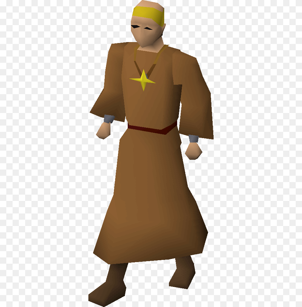 Runescape Monk Robes, Clothing, Costume, Person, Adult Png Image