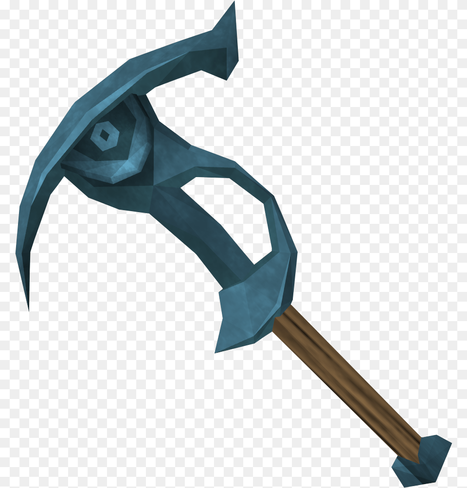 Runescape Pickaxe Clipart Rune Pickaxe, Weapon, Device, Cross, Symbol Free Png