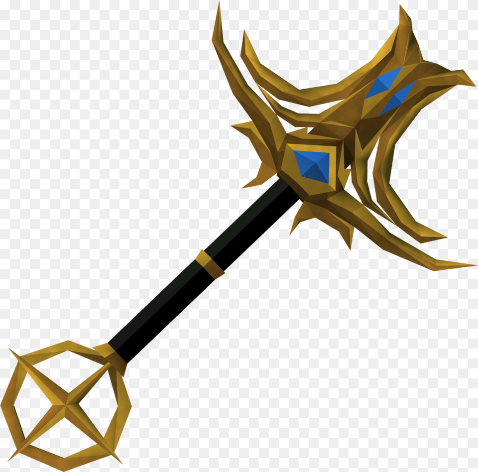 Runescape Weapons Download Gods Sword, Weapon, Trident Free Transparent Png
