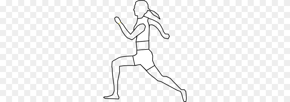 Runner Silhouette, Logo, Symbol, Person Png Image