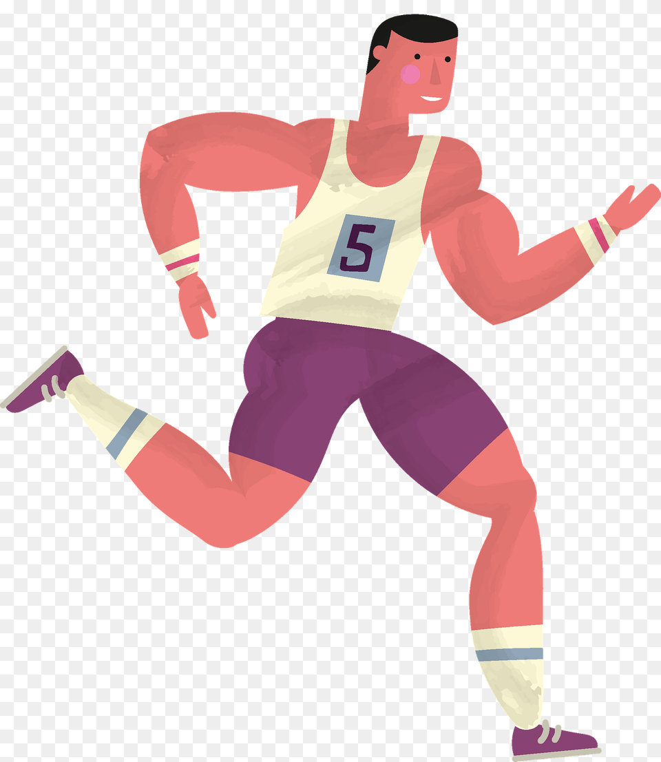 Runner Clipart, Person, Clothing, Face, Head Free Png