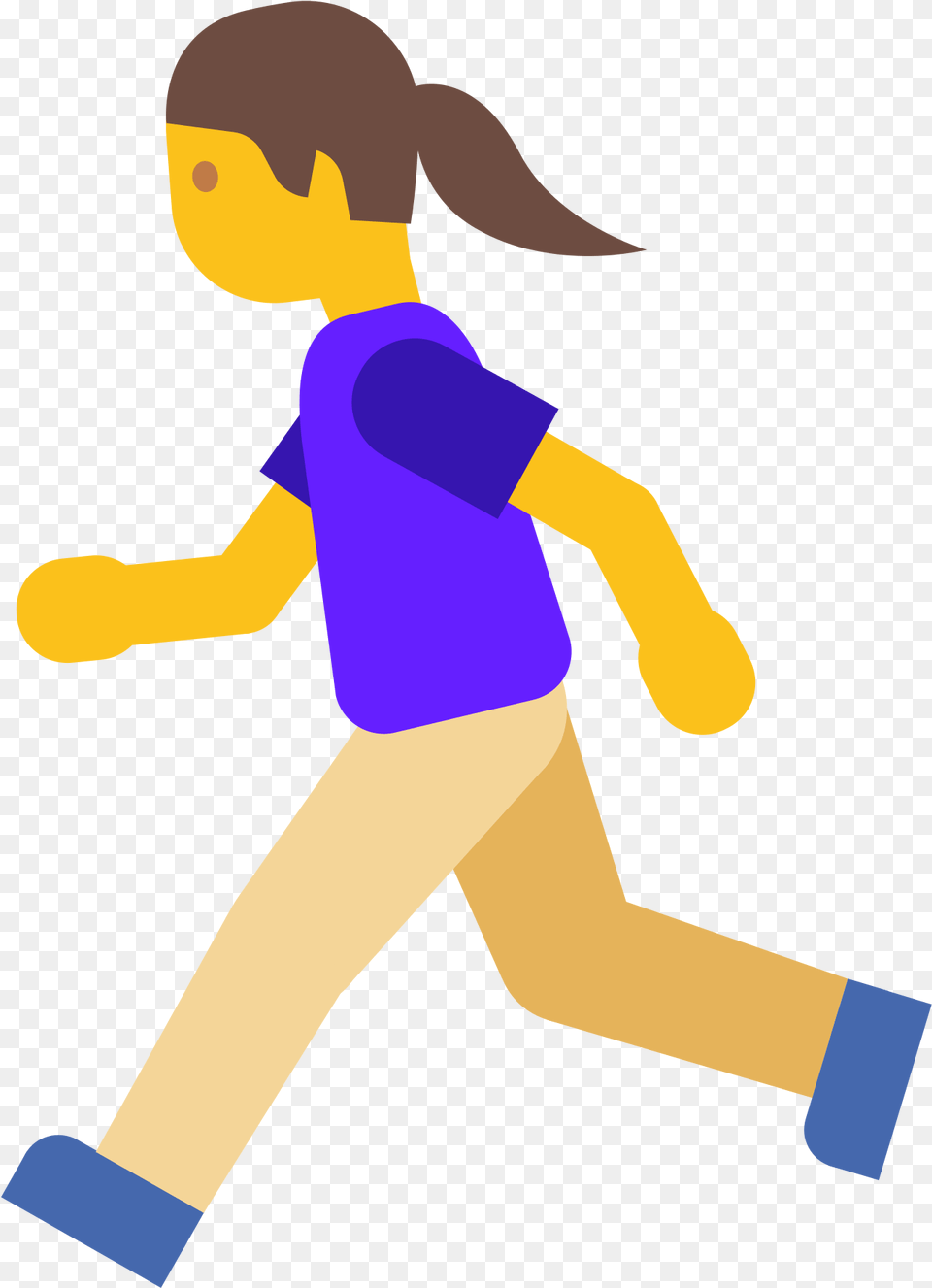 Runner Emoji Emoji Running Transparent Background Cliparts, Baby, Person, Walking, People Free Png