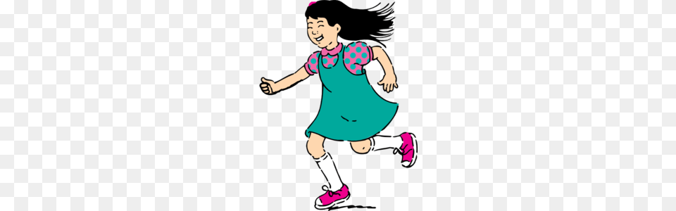 Runner Girl Clip Art Running Girl, Person, Dancing, Leisure Activities, Face Png Image